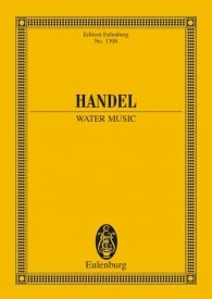 Handel: Water Music (Study Score) published by Eulenburg